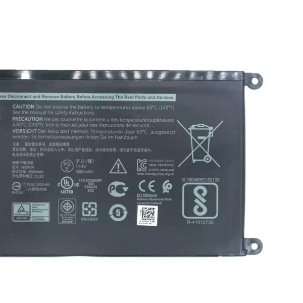 Акумулятор для ноутбука DELL 3CRH3 - Зображення 3