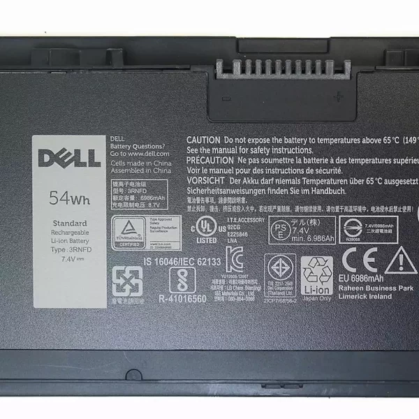 Акумулятор для ноутбука DELL 3RNFD - Зображення 3