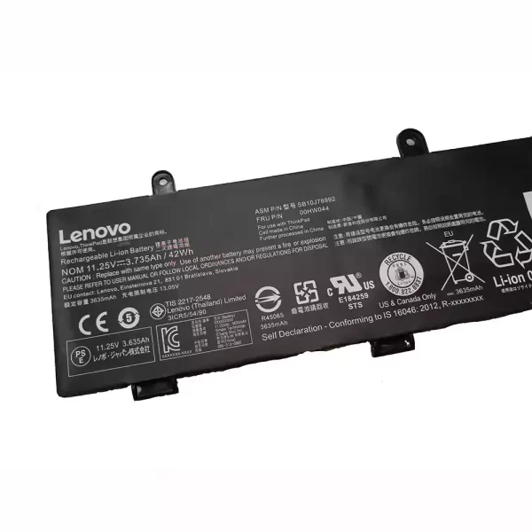 Акумулятор для ноутбука LENOVO ThinkPad Yoga 11e 3rd Gen - Зображення 3