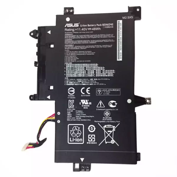 Акумулятор для ноутбука ASUS B31N1345