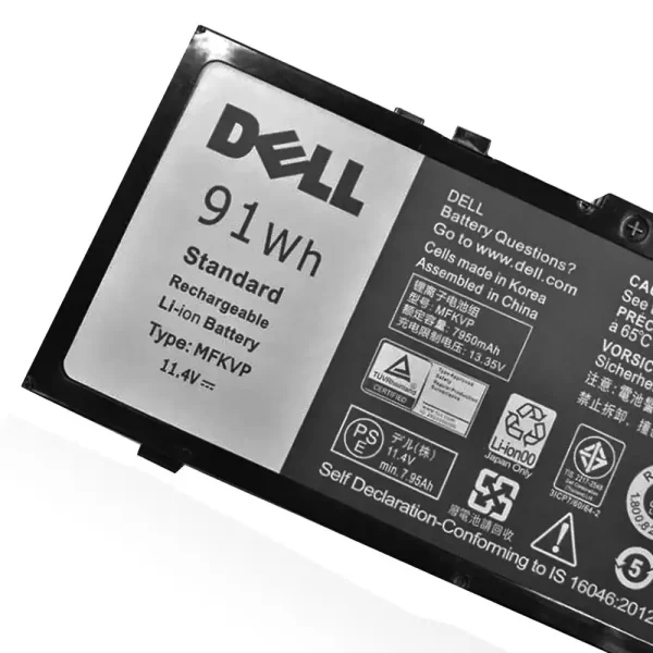 Акумулятор для ноутбука DELL MFKVP - Зображення 3