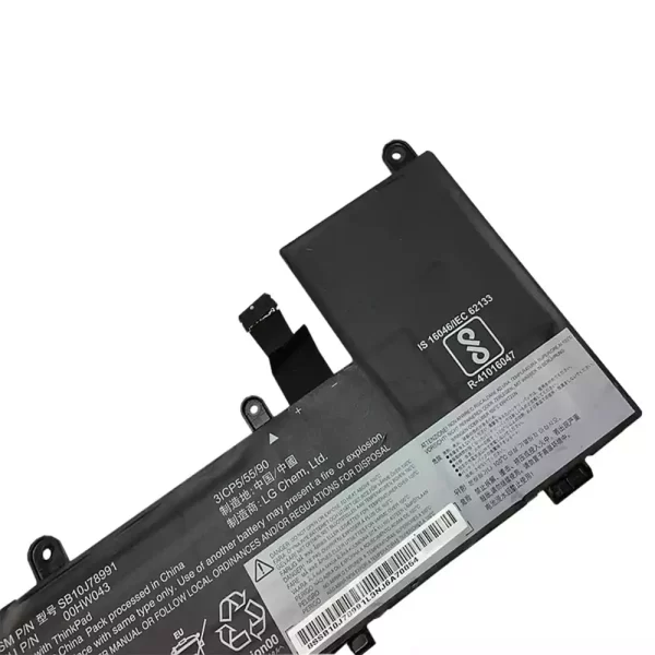 Акумулятор для ноутбука LENOVO Thinkpad Yoga 11e 3rd gen - Зображення 4