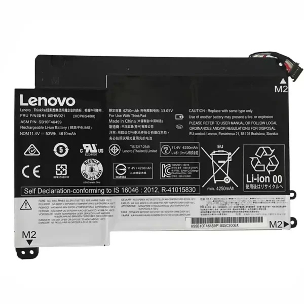 Акумулятор для ноутбука LENOVO SB10F46459