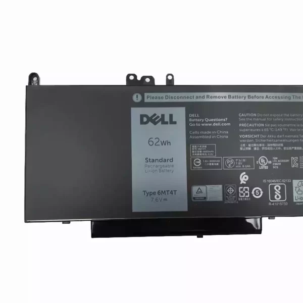 Акумулятор для ноутбука Dell  Latitude E5270 - Зображення 3