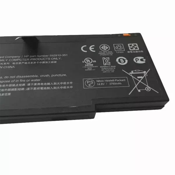 Акумулятор для ноутбука HP RM08,Envy 14 - Зображення 3