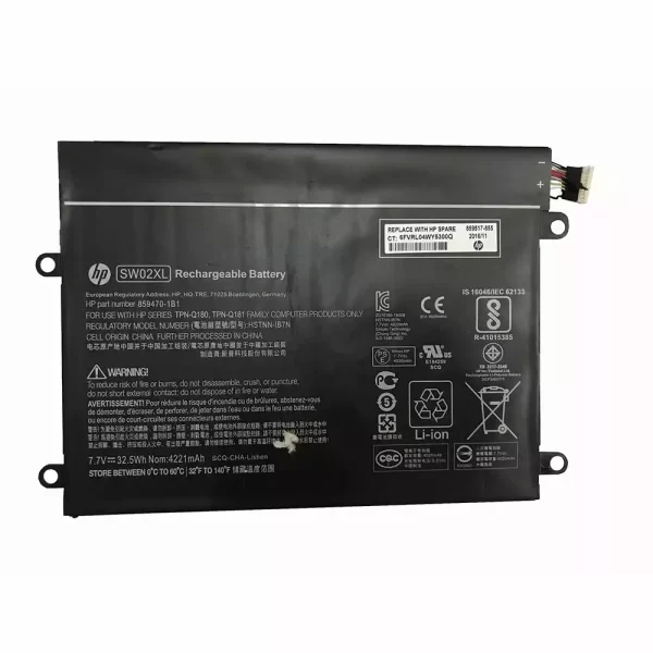 Акумулятор для ноутбука HP x2 210 G2