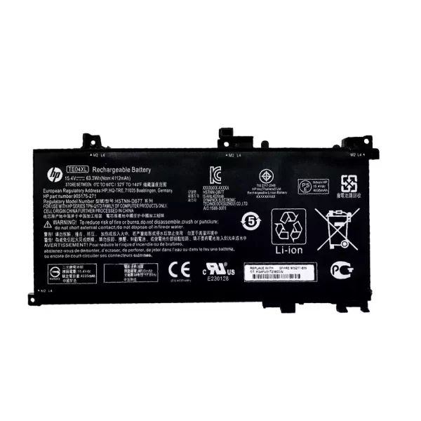 Акумулятор для ноутбука HP TE04XL