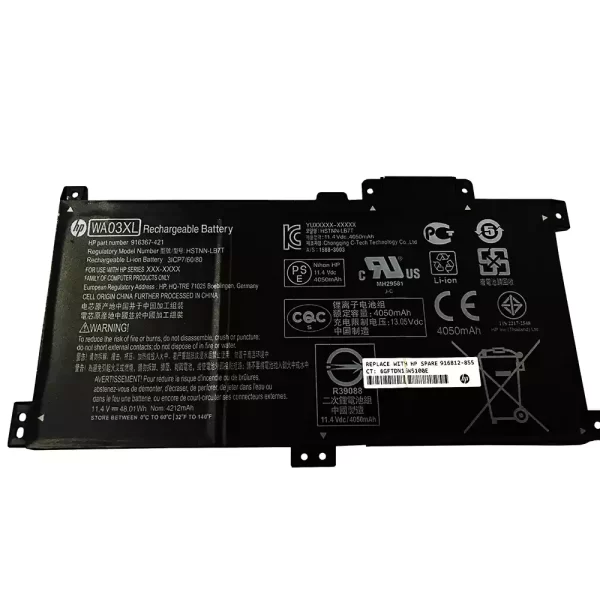 Акумулятор для ноутбука HP WA03XL
