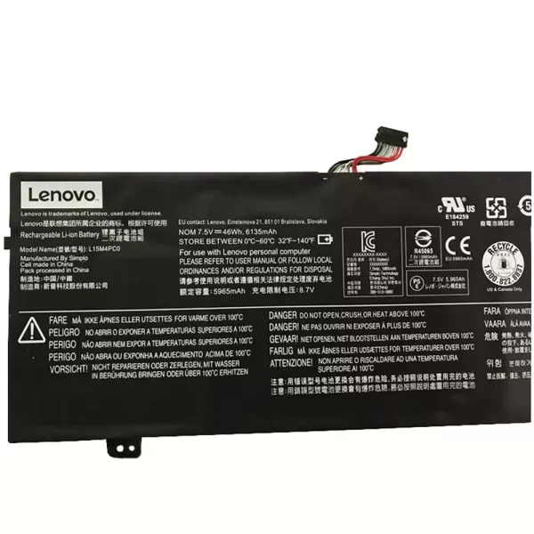 Акумулятор для ноутбука LENOVO L15M4PC0,L15L4PC0 - Зображення 3