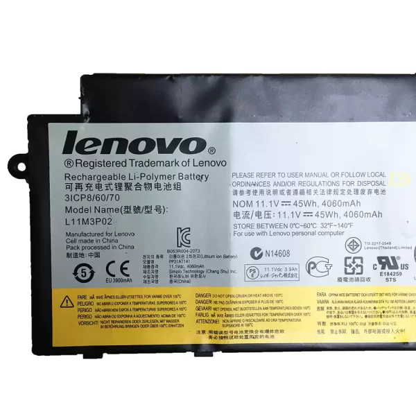 Акумулятор для ноутбука Lenovo L11M3P02 - Зображення 3
