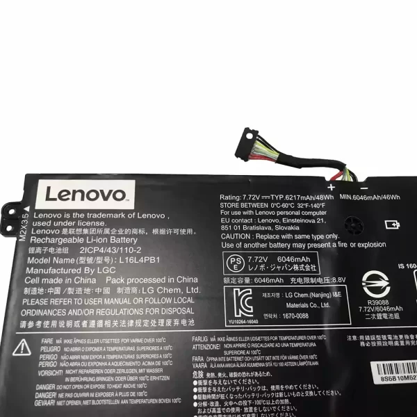 Акумулятор для ноутбука LENOVO YOGA 720-13IKB - Зображення 3