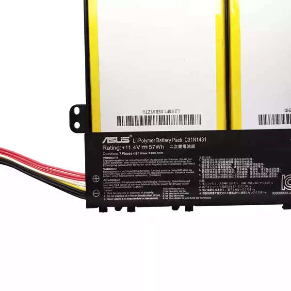 Акумулятор для ноутбука ASUS C31N1431 - Зображення 2