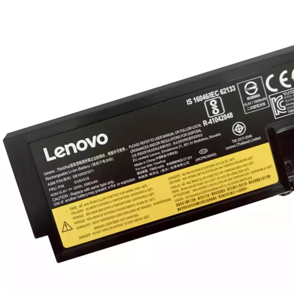 Акумулятор для ноутбука LENOVO ThinkPad E570 - Зображення 3