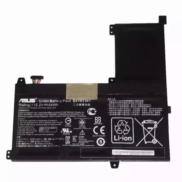 Акумулятор для ноутбука ASUS B41N1341