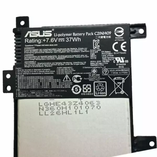 Акумулятор для ноутбука ASUS C21N1409 - Зображення 3