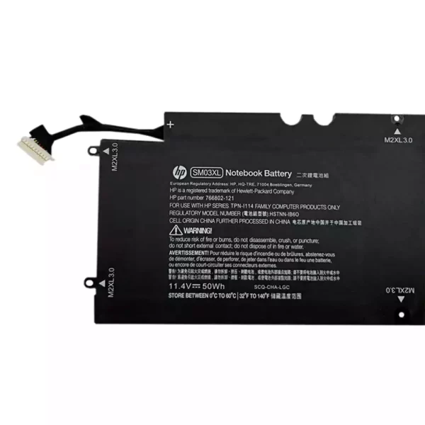 Акумулятор для ноутбука HP TPN-l114 - Зображення 2