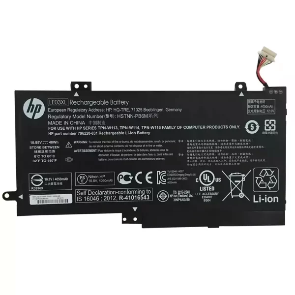 Акумулятор для ноутбука HP LE03XL