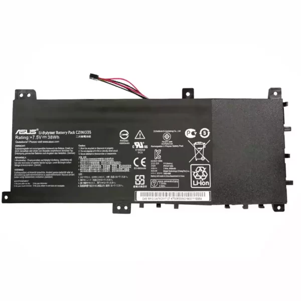Акумулятор для ноутбука ASUS C21N1335