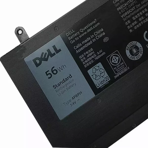 Акумулятор для ноутбука DELL 4P8PH - Зображення 3