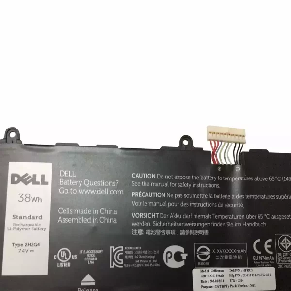 Акумулятор для ноутбука DELL 2H2G4 - Зображення 3