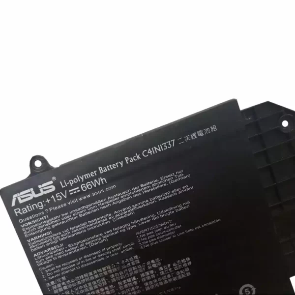 Акумулятор для ноутбука ASUS C41N1337 - Зображення 3