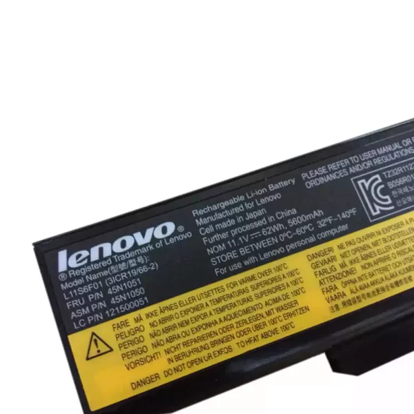 Акумулятор для ноутбука LENOVO Thinkpad Edge E530,Thinkpad Edge E540 - Зображення 3