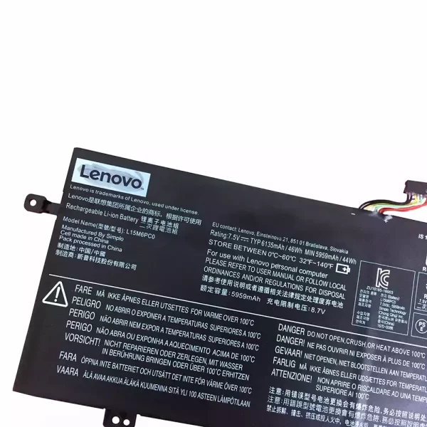 Акумулятор для ноутбука LENOVO L15M6PC0 - Зображення 3
