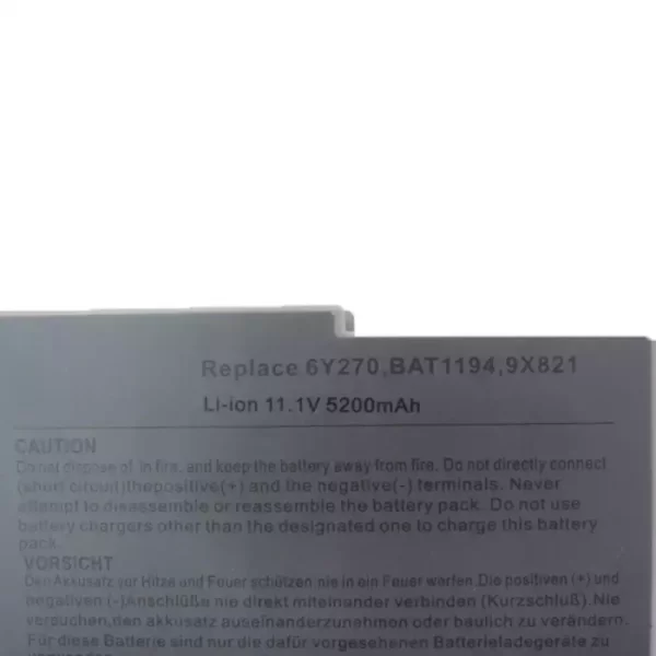 Акумулятор для ноутбука DELL Latitude D600,Latitude D610 - Зображення 3