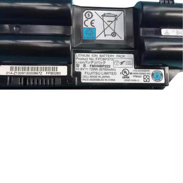 Акумулятор для ноутбука FUJITSU FPCBP373,FMVNBP222,FPB0283 - Зображення 3