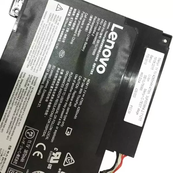 Акумулятор для ноутбука LENOVO Thinkpad E560P,Thinkpad S5 - Зображення 3