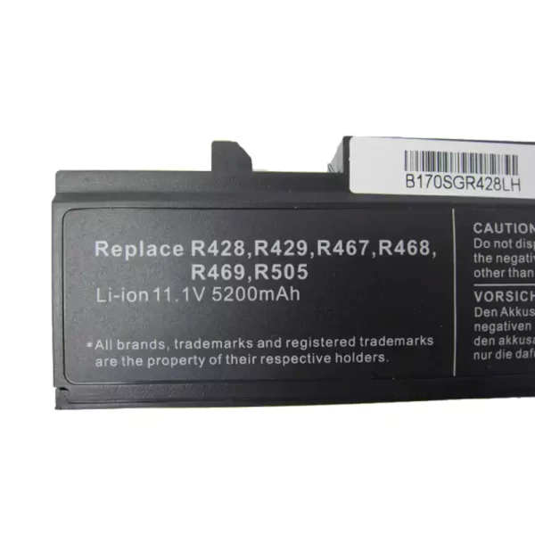 Акумулятор для ноутбука SAMSUMG R428,R429,R439,R440,R467,R468,R470,RV411 - Зображення 3