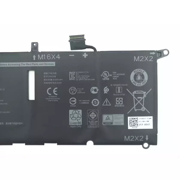 Акумулятор для ноутбука DELL DXGH8 - Зображення 4