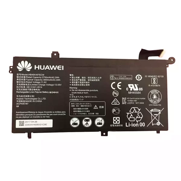Акумулятор для ноутбука HUAWEI HB46K497ECW