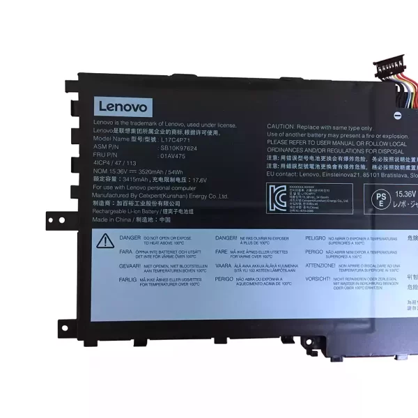 Акумулятор для ноутбука LENOVO ThinkPad Yoga 2018 - Зображення 3