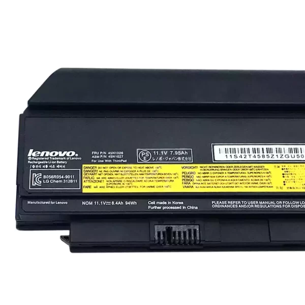 Акумулятор для ноутбука LENOVO 45N1027,45N1026 - Зображення 4