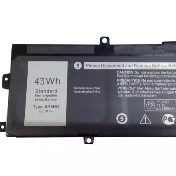Акумулятор для ноутбука DELL 5R9DD - Зображення 3