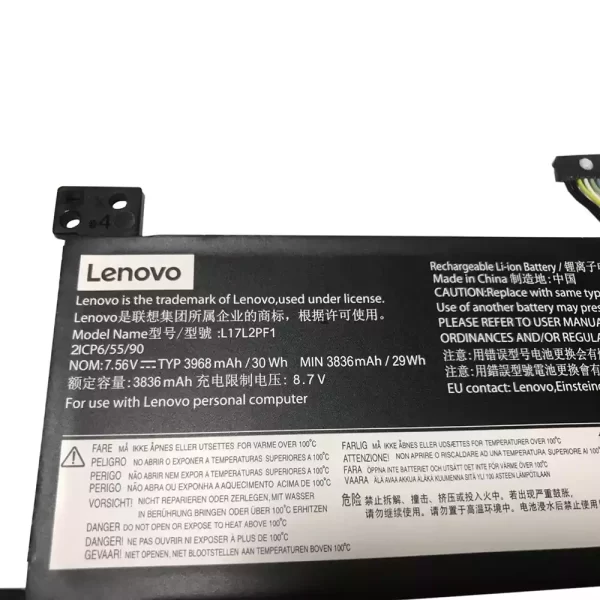 Акумулятор для ноутбука LENOVO xiaoxin chao 5000 - Зображення 3