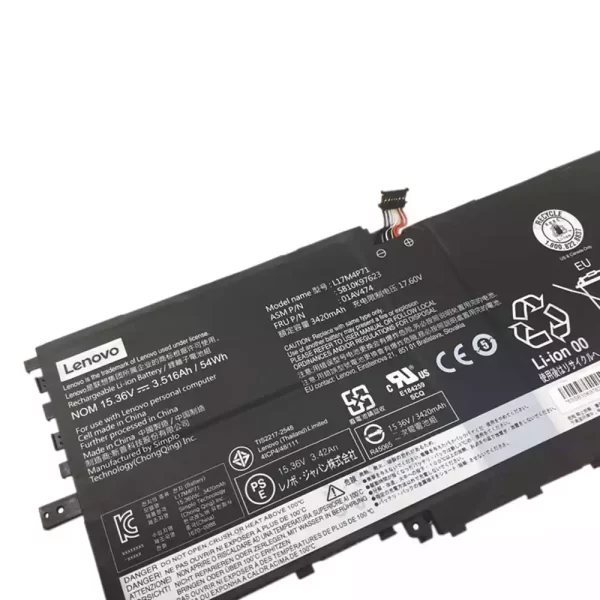 Акумулятор для ноутбука LENOVO ThinkPad X1 Yoga 2018 - Зображення 3
