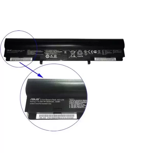 Акумулятор для ноутбука ASUS A42-U36,A41-U36,A32-U36