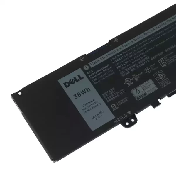 Акумулятор для ноутбука DELL F62G0 - Зображення 3