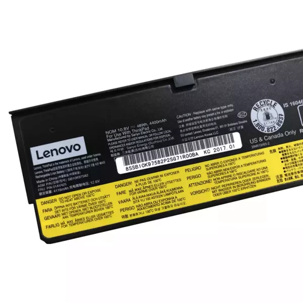 Акумулятор для ноутбука LENOVO SB10K97582,SB10K97583 - Зображення 3