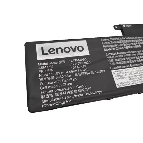 Акумулятор для ноутбука LENOVO ThinkPad L380 - Зображення 3