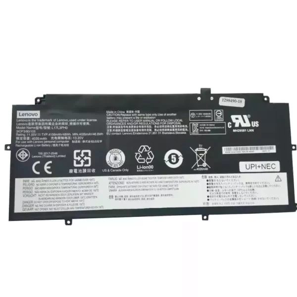 Акумулятор для ноутбука LENOVO L17L3PH0,5B10Q41209