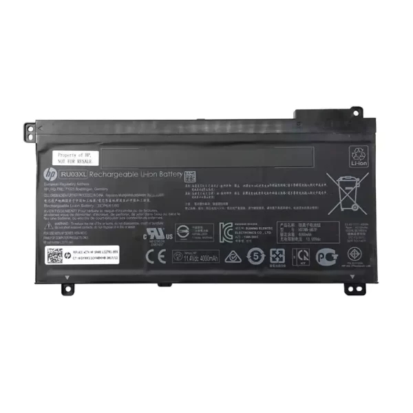 Акумулятор для ноутбука HP RU03XL