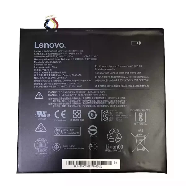 Акумулятор для ноутбука LENOVO IdeaPad Miix 320-10ICR,Miix 325-10ICR