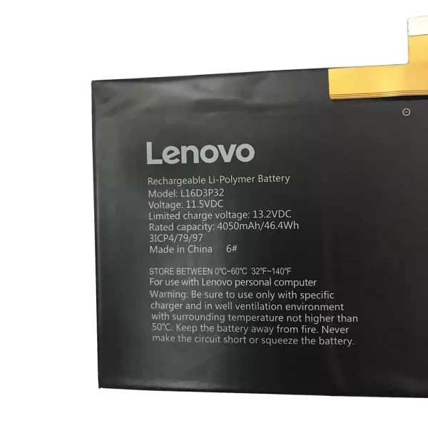 Акумулятор для ноутбука LENOVO L16D3P32 - Зображення 3