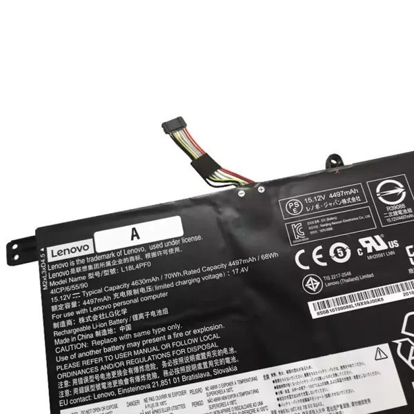 Акумулятор для ноутбука LENOVO L18L4PF0 - Зображення 3
