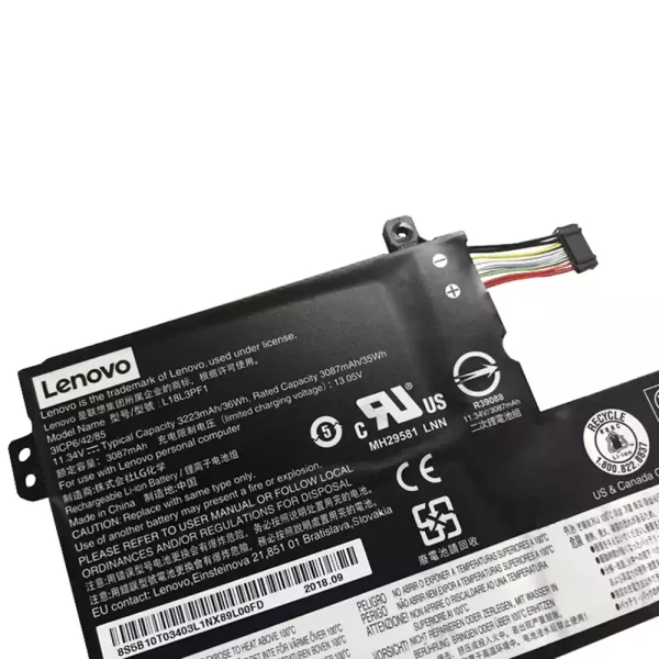 Акумулятор для ноутбука LEMOVO 5B10T03403 - Зображення 3