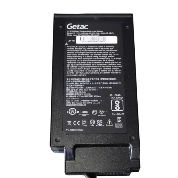 Акумулятор для ноутбука GETAC 441876800002