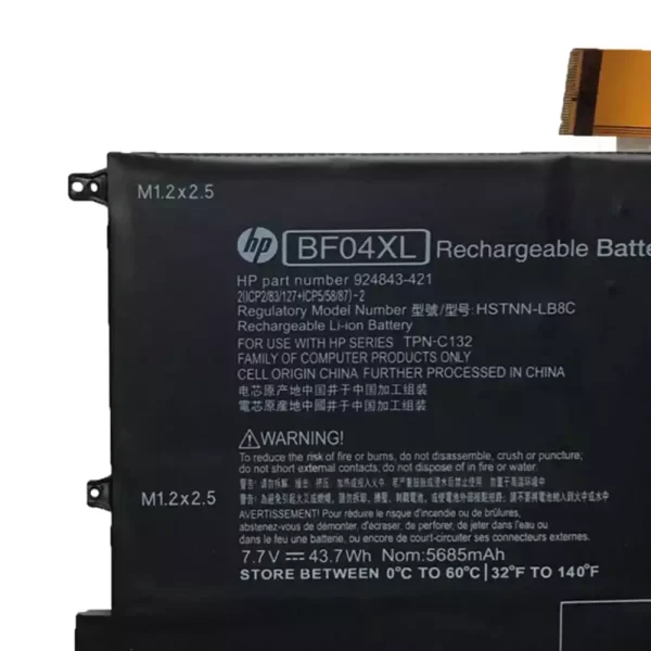 Акумулятор для ноутбука HP TPN-C132,HSTNN-LB8C,924843-421 - Зображення 3